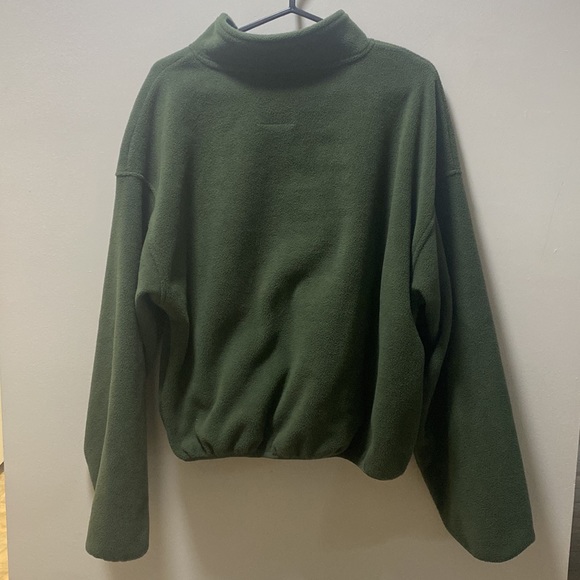 Ardene Dark Green 1/4 Zip Sweater - Picture 3 of 3